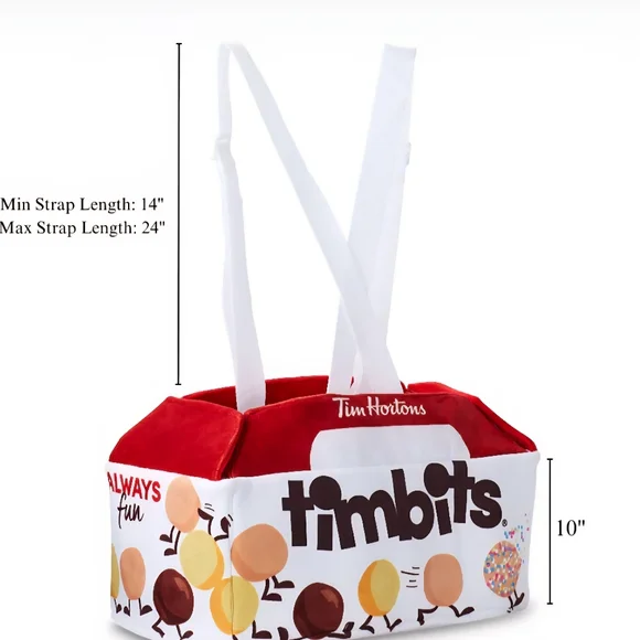 Tim Hortons Timbits® Box Kids Halloween Costume, One Size BNIP - Picture 3 of 4